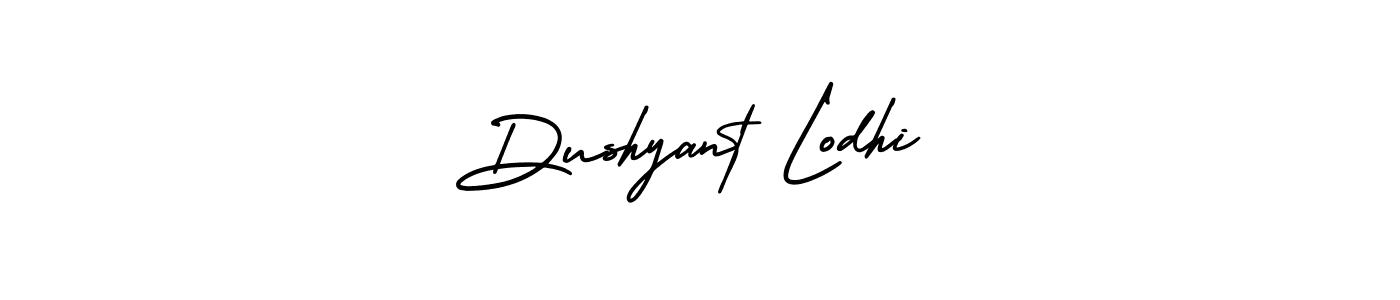 Dushyant Lodhi stylish signature style. Best Handwritten Sign (AmerikaSignatureDemo-Regular) for my name. Handwritten Signature Collection Ideas for my name Dushyant Lodhi. Dushyant Lodhi signature style 3 images and pictures png