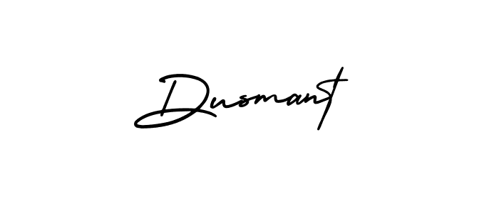 Best and Professional Signature Style for Dusmant. AmerikaSignatureDemo-Regular Best Signature Style Collection. Dusmant signature style 3 images and pictures png