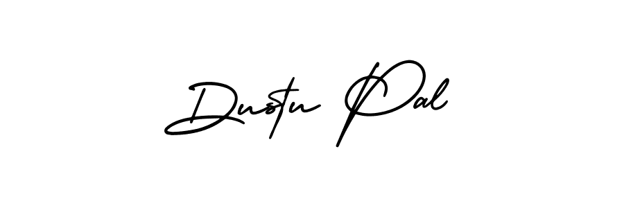 How to make Dustu Pal signature? AmerikaSignatureDemo-Regular is a professional autograph style. Create handwritten signature for Dustu Pal name. Dustu Pal signature style 3 images and pictures png