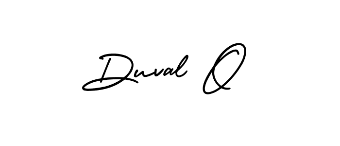 Duval O stylish signature style. Best Handwritten Sign (AmerikaSignatureDemo-Regular) for my name. Handwritten Signature Collection Ideas for my name Duval O. Duval O signature style 3 images and pictures png