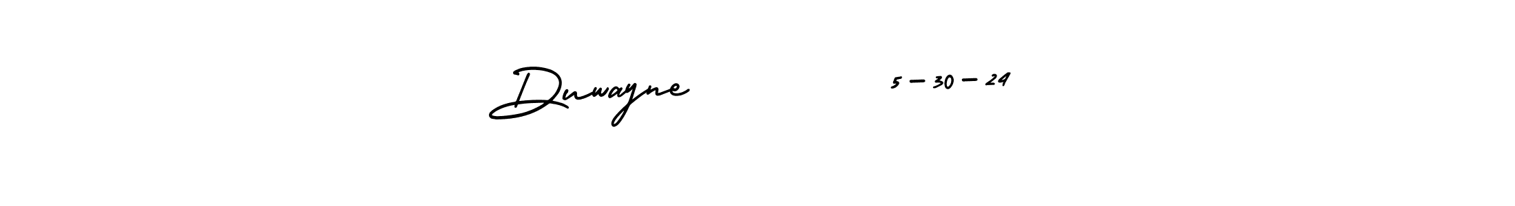 Make a beautiful signature design for name Duwayne        5-30-24. Use this online signature maker to create a handwritten signature for free. Duwayne        5-30-24 signature style 3 images and pictures png