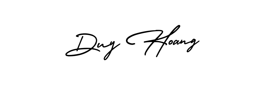 Similarly AmerikaSignatureDemo-Regular is the best handwritten signature design. Signature creator online .You can use it as an online autograph creator for name Duy Hoang. Duy Hoang signature style 3 images and pictures png