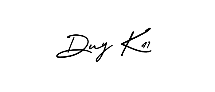 Once you've used our free online signature maker to create your best signature AmerikaSignatureDemo-Regular style, it's time to enjoy all of the benefits that Duy K47 name signing documents. Duy K47 signature style 3 images and pictures png