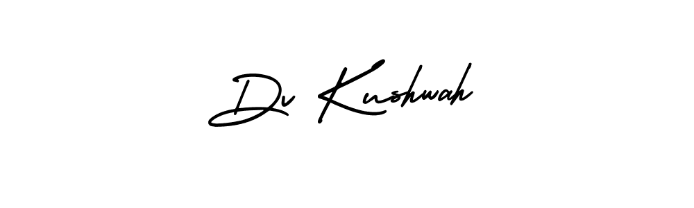 It looks lik you need a new signature style for name Dv Kushwah. Design unique handwritten (AmerikaSignatureDemo-Regular) signature with our free signature maker in just a few clicks. Dv Kushwah signature style 3 images and pictures png