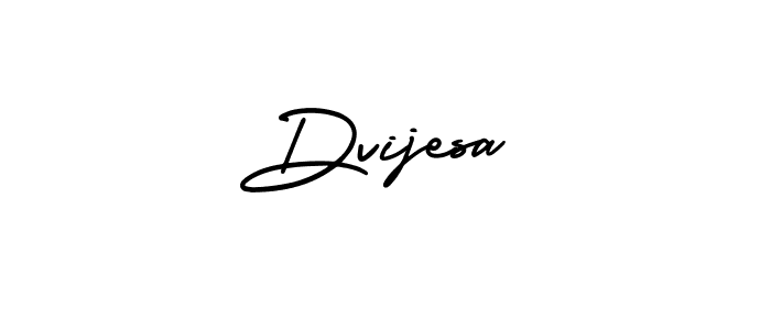 Make a beautiful signature design for name Dvijesa. With this signature (AmerikaSignatureDemo-Regular) style, you can create a handwritten signature for free. Dvijesa signature style 3 images and pictures png