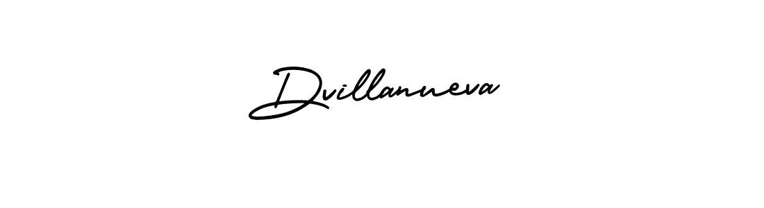 How to make Dvillanueva name signature. Use AmerikaSignatureDemo-Regular style for creating short signs online. This is the latest handwritten sign. Dvillanueva signature style 3 images and pictures png