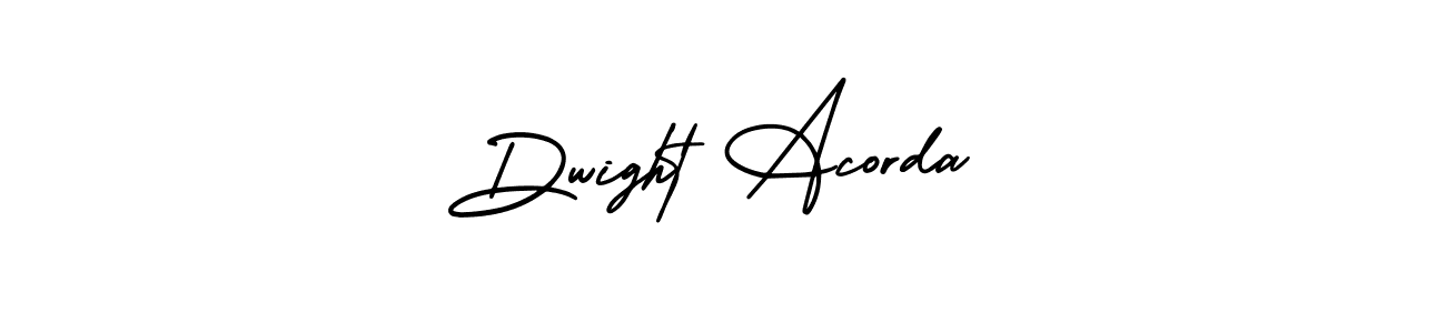 Make a beautiful signature design for name Dwight Acorda. Use this online signature maker to create a handwritten signature for free. Dwight Acorda signature style 3 images and pictures png