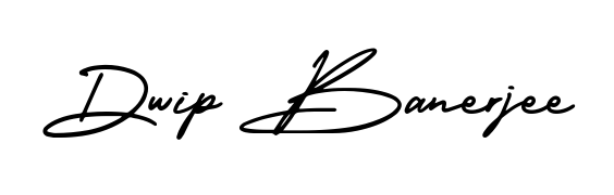 Check out images of Autograph of Dwip Banerjee name. Actor Dwip Banerjee Signature Style. AmerikaSignatureDemo-Regular is a professional sign style online. Dwip Banerjee signature style 3 images and pictures png