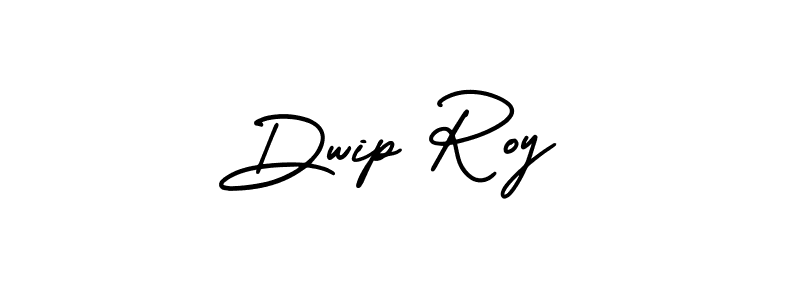 Design your own signature with our free online signature maker. With this signature software, you can create a handwritten (AmerikaSignatureDemo-Regular) signature for name Dwip Roy. Dwip Roy signature style 3 images and pictures png