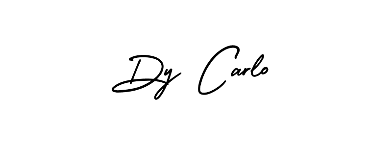 Create a beautiful signature design for name Dy Carlo. With this signature (AmerikaSignatureDemo-Regular) fonts, you can make a handwritten signature for free. Dy Carlo signature style 3 images and pictures png