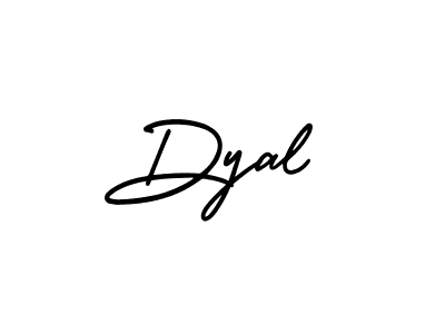 It looks lik you need a new signature style for name Dyal. Design unique handwritten (AmerikaSignatureDemo-Regular) signature with our free signature maker in just a few clicks. Dyal signature style 3 images and pictures png