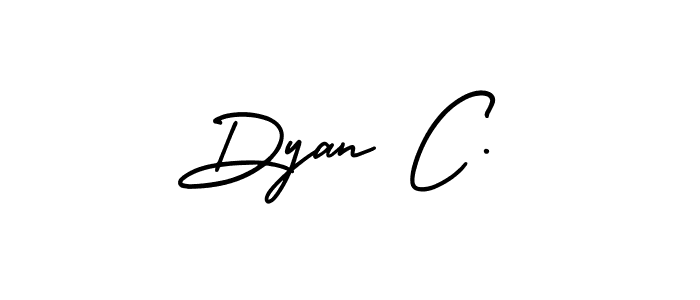You can use this online signature creator to create a handwritten signature for the name Dyan C.. This is the best online autograph maker. Dyan C. signature style 3 images and pictures png