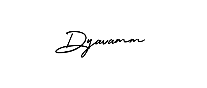 if you are searching for the best signature style for your name Dyavamm. so please give up your signature search. here we have designed multiple signature styles  using AmerikaSignatureDemo-Regular. Dyavamm signature style 3 images and pictures png