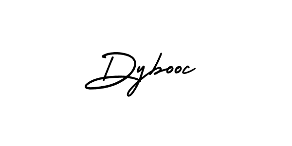 How to Draw Dybooc signature style? AmerikaSignatureDemo-Regular is a latest design signature styles for name Dybooc. Dybooc signature style 3 images and pictures png