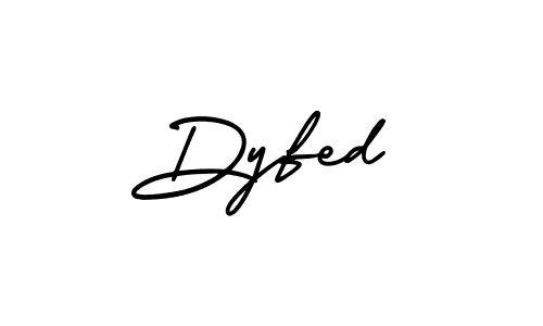 AmerikaSignatureDemo-Regular is a professional signature style that is perfect for those who want to add a touch of class to their signature. It is also a great choice for those who want to make their signature more unique. Get Dyfed name to fancy signature for free. Dyfed signature style 3 images and pictures png
