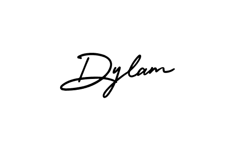 Create a beautiful signature design for name Dylam. With this signature (AmerikaSignatureDemo-Regular) fonts, you can make a handwritten signature for free. Dylam signature style 3 images and pictures png