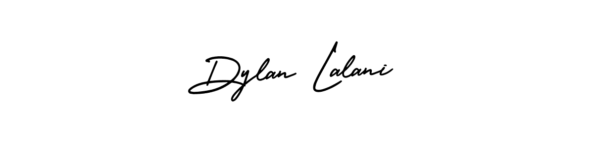 It looks lik you need a new signature style for name Dylan Lalani. Design unique handwritten (AmerikaSignatureDemo-Regular) signature with our free signature maker in just a few clicks. Dylan Lalani signature style 3 images and pictures png