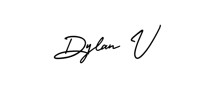 if you are searching for the best signature style for your name Dylan V. so please give up your signature search. here we have designed multiple signature styles  using AmerikaSignatureDemo-Regular. Dylan V signature style 3 images and pictures png