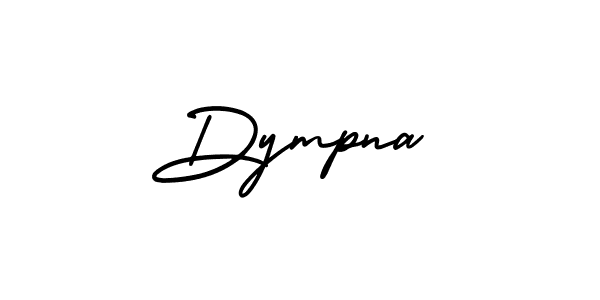 Dympna stylish signature style. Best Handwritten Sign (AmerikaSignatureDemo-Regular) for my name. Handwritten Signature Collection Ideas for my name Dympna. Dympna signature style 3 images and pictures png