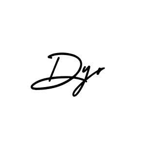 Design your own signature with our free online signature maker. With this signature software, you can create a handwritten (AmerikaSignatureDemo-Regular) signature for name Dyr. Dyr signature style 3 images and pictures png