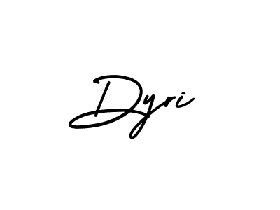 Design your own signature with our free online signature maker. With this signature software, you can create a handwritten (AmerikaSignatureDemo-Regular) signature for name Dyri. Dyri signature style 3 images and pictures png