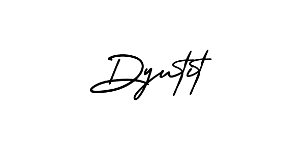 This is the best signature style for the Dyutit name. Also you like these signature font (AmerikaSignatureDemo-Regular). Mix name signature. Dyutit signature style 3 images and pictures png