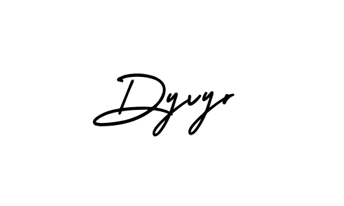 AmerikaSignatureDemo-Regular is a professional signature style that is perfect for those who want to add a touch of class to their signature. It is also a great choice for those who want to make their signature more unique. Get Dyvyr name to fancy signature for free. Dyvyr signature style 3 images and pictures png