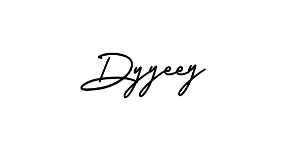 Design your own signature with our free online signature maker. With this signature software, you can create a handwritten (AmerikaSignatureDemo-Regular) signature for name Dyyeey. Dyyeey signature style 3 images and pictures png