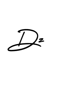 Create a beautiful signature design for name Dz. With this signature (AmerikaSignatureDemo-Regular) fonts, you can make a handwritten signature for free. Dz signature style 3 images and pictures png