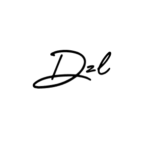 Also You can easily find your signature by using the search form. We will create Dzl name handwritten signature images for you free of cost using AmerikaSignatureDemo-Regular sign style. Dzl signature style 3 images and pictures png