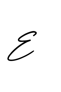 How to make E  signature? AmerikaSignatureDemo-Regular is a professional autograph style. Create handwritten signature for E  name. E  signature style 3 images and pictures png