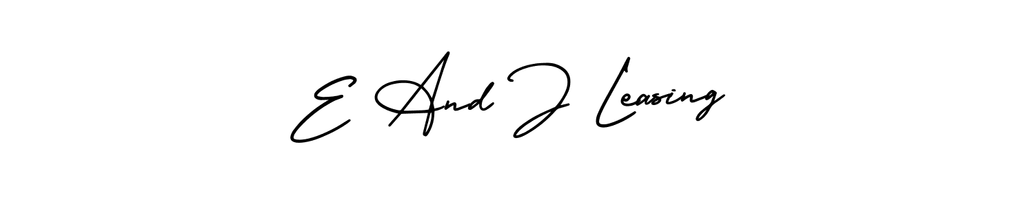 Also You can easily find your signature by using the search form. We will create E And J Leasing name handwritten signature images for you free of cost using AmerikaSignatureDemo-Regular sign style. E And J Leasing signature style 3 images and pictures png