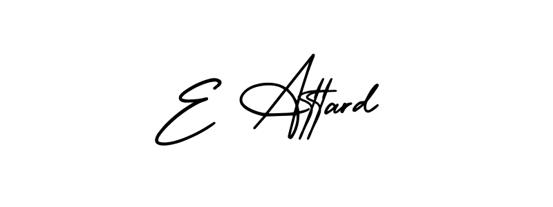 Best and Professional Signature Style for E Attard. AmerikaSignatureDemo-Regular Best Signature Style Collection. E Attard signature style 3 images and pictures png