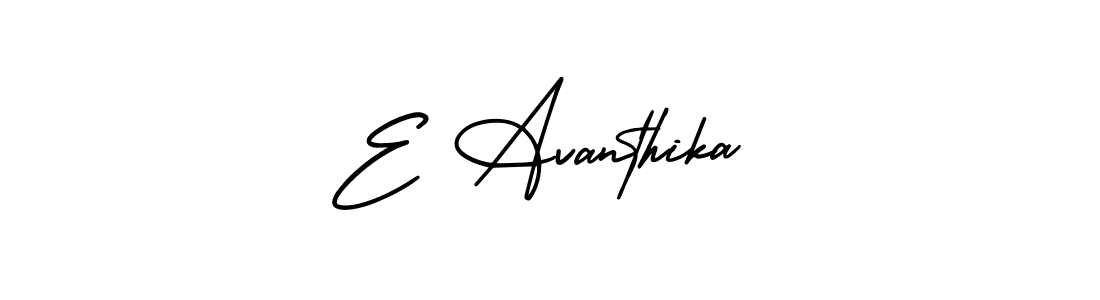 Check out images of Autograph of E Avanthika name. Actor E Avanthika Signature Style. AmerikaSignatureDemo-Regular is a professional sign style online. E Avanthika signature style 3 images and pictures png