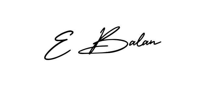 Once you've used our free online signature maker to create your best signature AmerikaSignatureDemo-Regular style, it's time to enjoy all of the benefits that E Balan name signing documents. E Balan signature style 3 images and pictures png