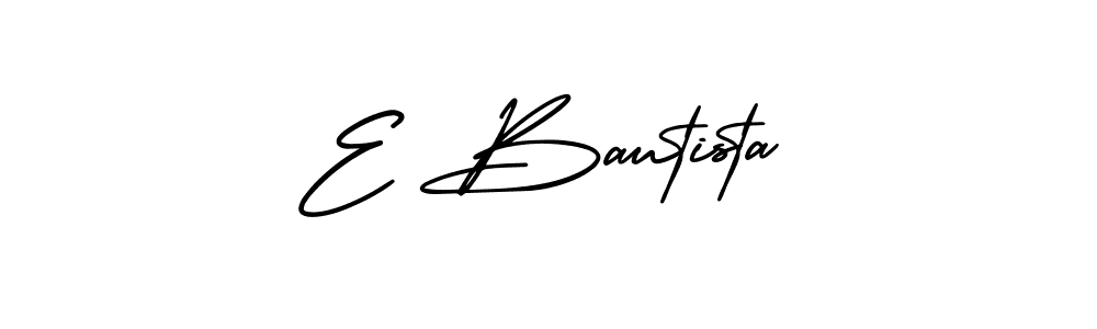 How to Draw E Bautista signature style? AmerikaSignatureDemo-Regular is a latest design signature styles for name E Bautista. E Bautista signature style 3 images and pictures png