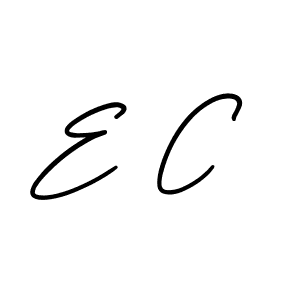 You can use this online signature creator to create a handwritten signature for the name E C. This is the best online autograph maker. E C signature style 3 images and pictures png