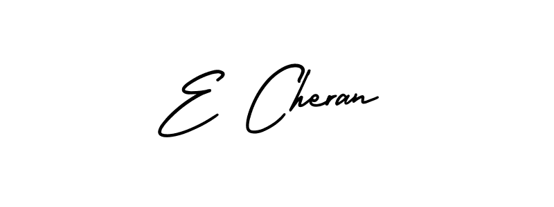 Also You can easily find your signature by using the search form. We will create E Cheran name handwritten signature images for you free of cost using AmerikaSignatureDemo-Regular sign style. E Cheran signature style 3 images and pictures png