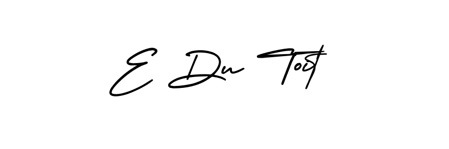 Make a beautiful signature design for name E Du Toit. Use this online signature maker to create a handwritten signature for free. E Du Toit signature style 3 images and pictures png