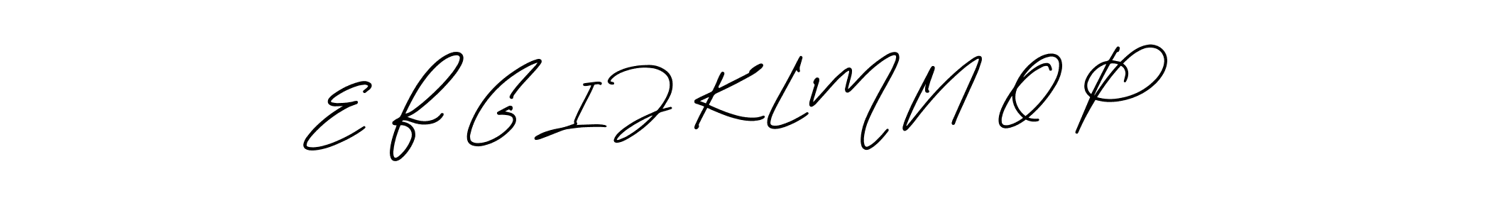 Best and Professional Signature Style for E F G I J K L M N O P. AmerikaSignatureDemo-Regular Best Signature Style Collection. E F G I J K L M N O P signature style 3 images and pictures png