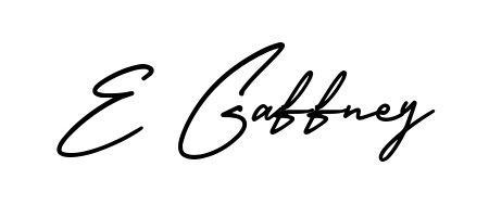 Create a beautiful signature design for name E Gaffney. With this signature (AmerikaSignatureDemo-Regular) fonts, you can make a handwritten signature for free. E Gaffney signature style 3 images and pictures png