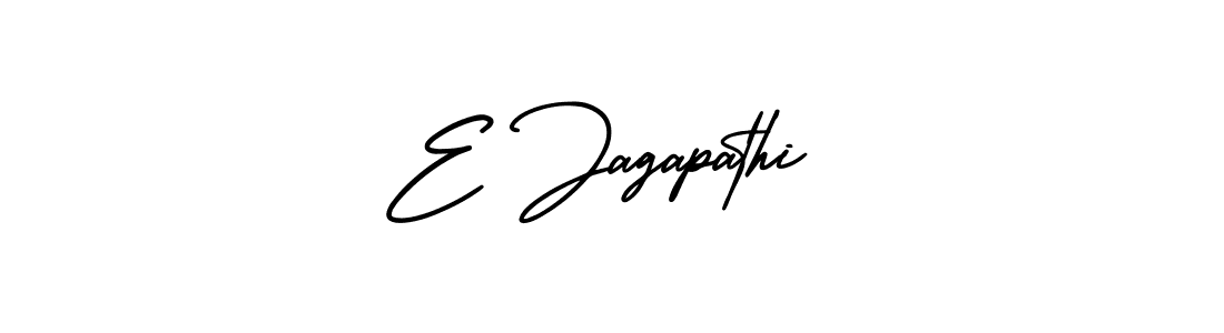 AmerikaSignatureDemo-Regular is a professional signature style that is perfect for those who want to add a touch of class to their signature. It is also a great choice for those who want to make their signature more unique. Get E Jagapathi name to fancy signature for free. E Jagapathi signature style 3 images and pictures png