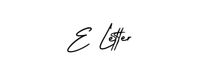Once you've used our free online signature maker to create your best signature AmerikaSignatureDemo-Regular style, it's time to enjoy all of the benefits that E Letter name signing documents. E Letter signature style 3 images and pictures png