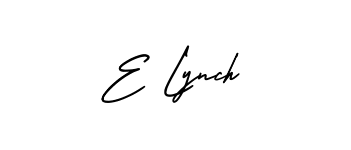 Similarly AmerikaSignatureDemo-Regular is the best handwritten signature design. Signature creator online .You can use it as an online autograph creator for name E Lynch. E Lynch signature style 3 images and pictures png