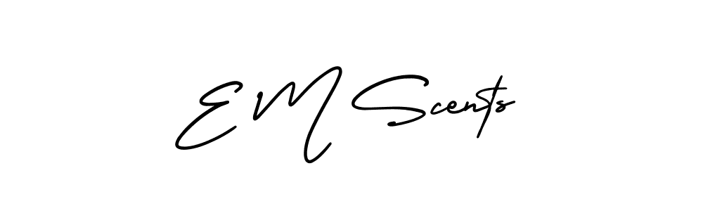 Check out images of Autograph of E M Scents name. Actor E M Scents Signature Style. AmerikaSignatureDemo-Regular is a professional sign style online. E M Scents signature style 3 images and pictures png