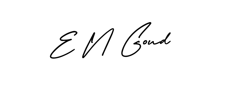 Make a beautiful signature design for name E N Goud. Use this online signature maker to create a handwritten signature for free. E N Goud signature style 3 images and pictures png