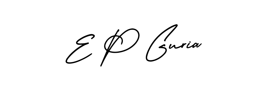 Make a short E P Guria signature style. Manage your documents anywhere anytime using AmerikaSignatureDemo-Regular. Create and add eSignatures, submit forms, share and send files easily. E P Guria signature style 3 images and pictures png