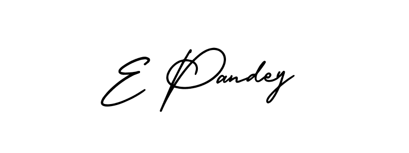 Once you've used our free online signature maker to create your best signature AmerikaSignatureDemo-Regular style, it's time to enjoy all of the benefits that E Pandey name signing documents. E Pandey signature style 3 images and pictures png