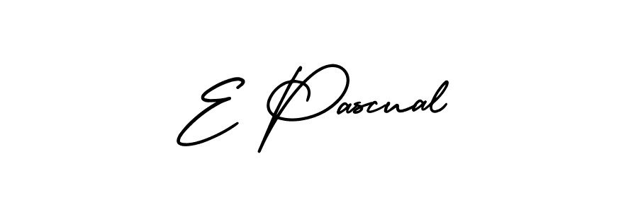 This is the best signature style for the E Pascual name. Also you like these signature font (AmerikaSignatureDemo-Regular). Mix name signature. E Pascual signature style 3 images and pictures png