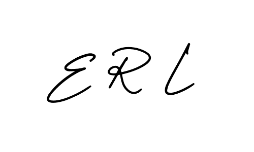 Similarly AmerikaSignatureDemo-Regular is the best handwritten signature design. Signature creator online .You can use it as an online autograph creator for name E R L. E R L signature style 3 images and pictures png